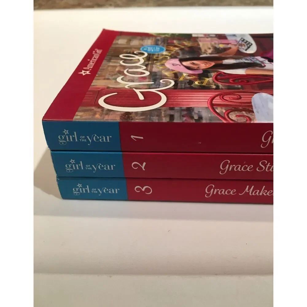 American Girl Set of 3 Grace Books - Gently Used